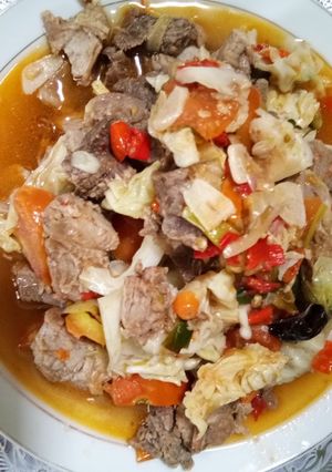 Foto resep Tongseng daging sapi