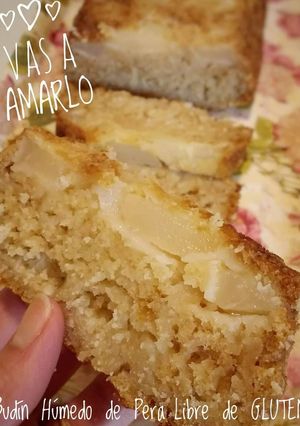 Una foto de Budín de Pera Sin Gluten