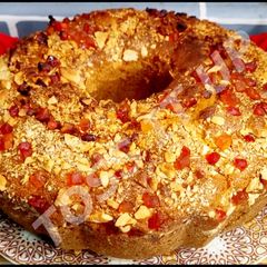 A picture of All Time Favorite Tutti Frutti And Dryfruits Tea Cake.