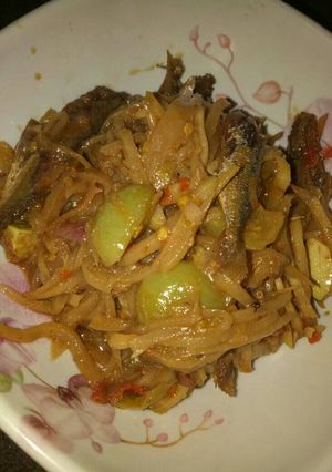 Foto resep Oseng klotok mangga muda