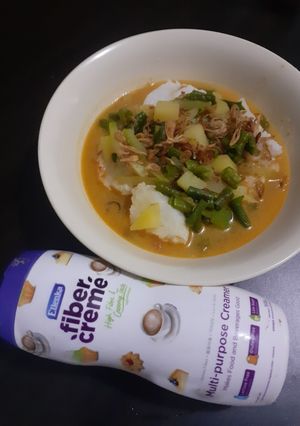 Foto resep Sayur ketupat no santan