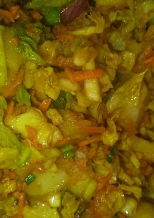 صورة لوصفة حشوة البطاطس بالخضار..🥔🌶🥕