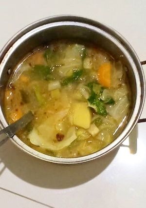 Foto resep Sayur sop sederhana
