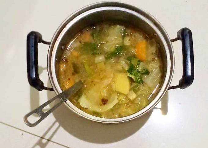 Sayur sop sederhana