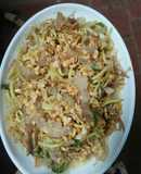 Nộm sứa hoa chuối