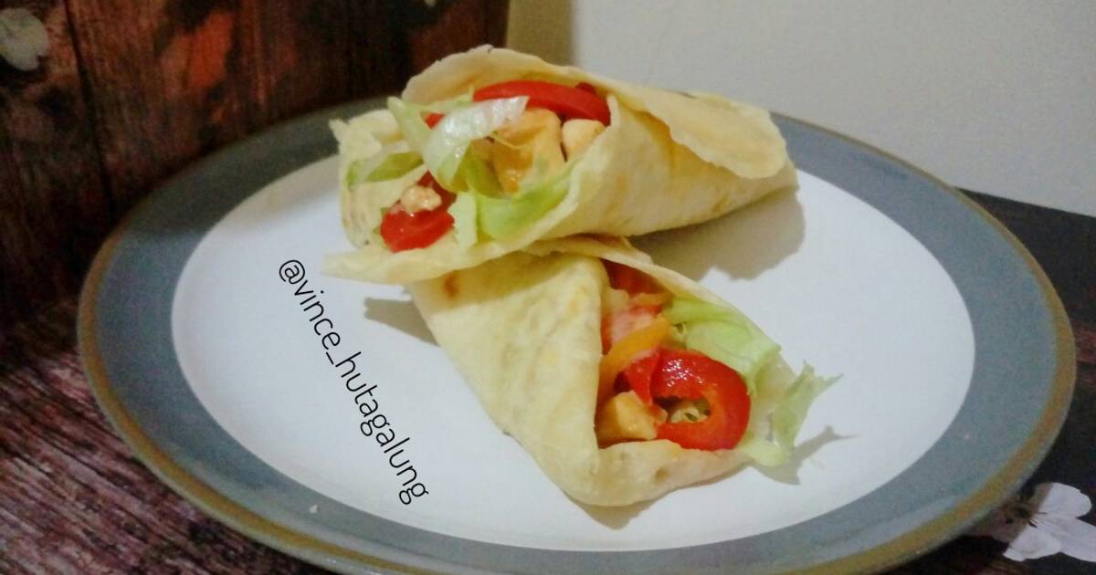 Resep Chicken Tortilla Saus Sambal oleh Vince Hutagalung Cookpad