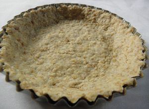 Una foto de Masa para tarta de avena