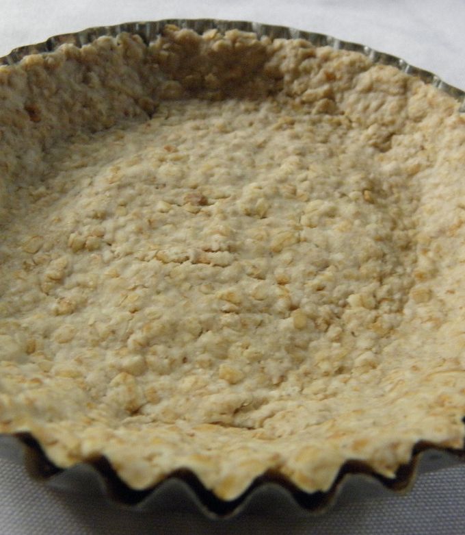 Una foto de Masa para tarta de avena