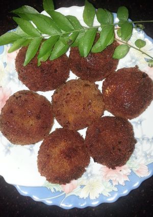 A picture of Veggie cutlets.