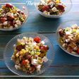Ensalada de pepino, rabanitos y pimientos con Thermomix
