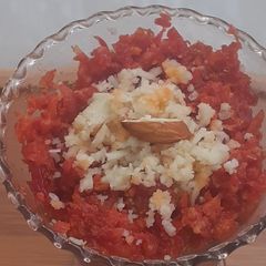A picture of Gajjar ka halwa.