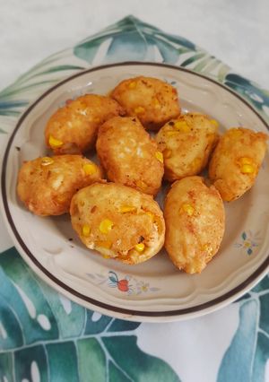 Foto resep Bakwan tahu jagung