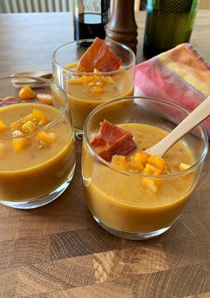 Une photo de ☆Gaspacho de Melon☆