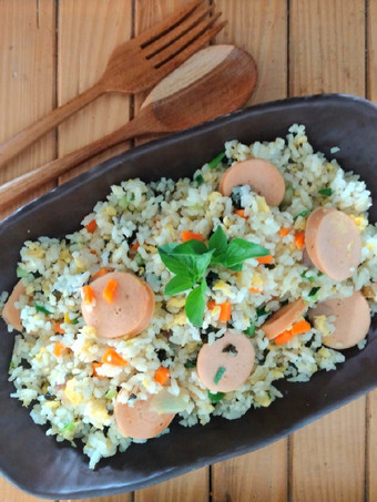 Bagaimana Membuat Nasi Goreng Nori, Bisa Manjain Lidah