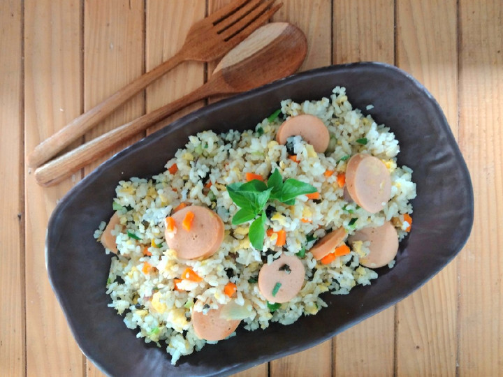 Bagaimana Membuat Nasi Goreng Nori, Bisa Manjain Lidah