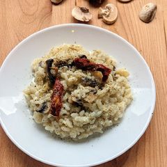A picture of Italian Mushroom Risotto.