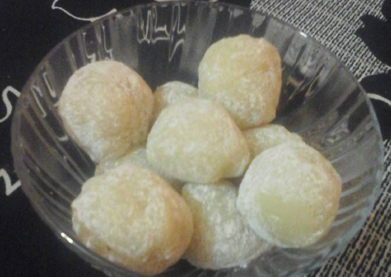 Resep Mochi imut sederhana (isi kacang)