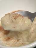 Mingau de aveia e maçã