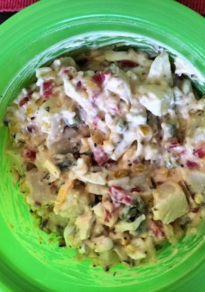 A picture of Potato salad.