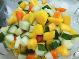 Acar nanas wortel timun