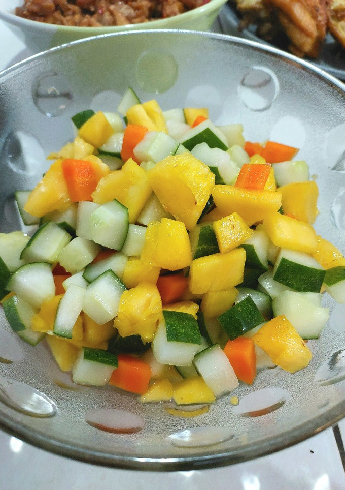 Foto resep Acar nanas wortel timun