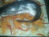 Bagre de río al horno