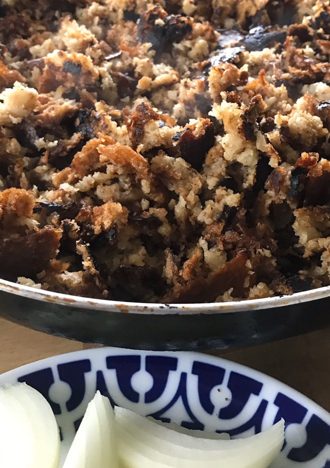 Una foto de Migas de pan