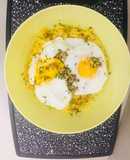🍛ARROZ AL CURRY 🍛 CON 🍳HUEVOS FRITOS 🍳