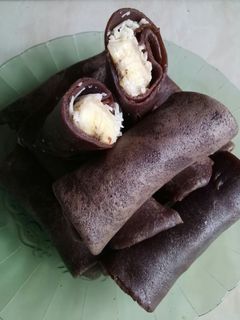 Foto resep Dadar gulung pisang keju