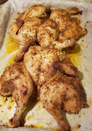 Φωτογραφία της συνταγής Spatchcocked Chicken