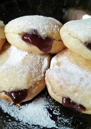 Foto resep Sweet Bomboloni Blueberry