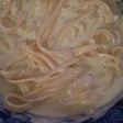 Fettucine with Alfredo sauce