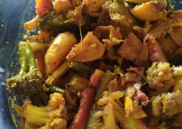 Mix vegetable stir fry