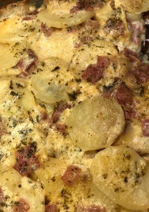 Una foto de Papas al horno