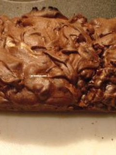 A picture of Pear & Chocolate Cake.