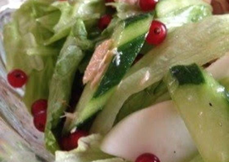 Steps to Make Speedy Redcurrant Salad