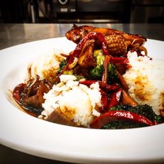A picture of Chicken Vegetable Stir-Fry.