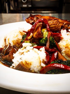 A picture of Chicken Vegetable Stir-Fry.