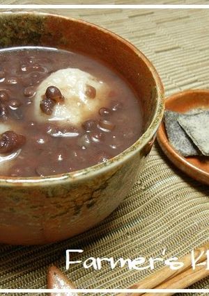 A picture of [Farmhouse Recipe] Anko for a Rustic Sweet Adzuki Bean Soup.