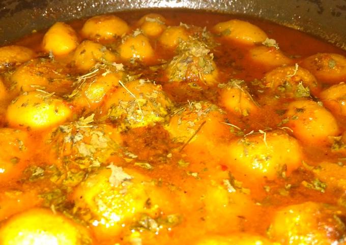 Recipe of Homemade Kashmiri Dum Aloo