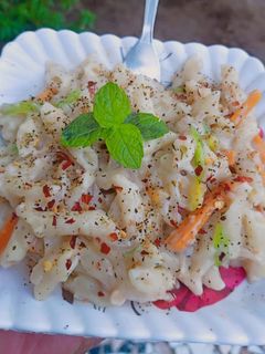 वाइट सॉस पास्ता (White sauce pasta recipe in Hindi) रेसिपी मुख्य फोटो