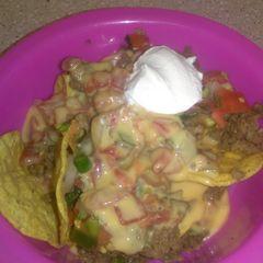 A picture of Over the top Nachos.