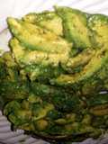 Plain avocado salad