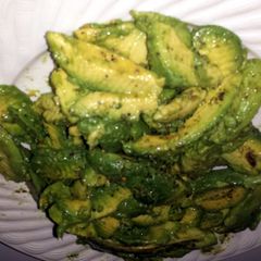 A picture of Plain avocado salad.
