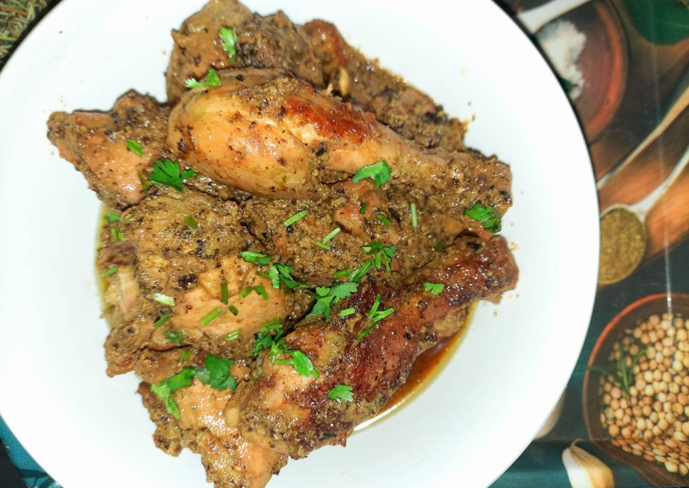 Afghani chicken curry