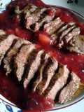 Venison Steaks & Fruit Sauce