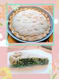 Torta verde di bietole e zucchine