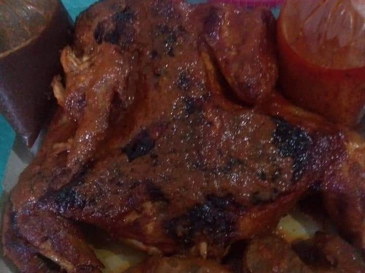 Bagaimana Menyiapkan Ayam bakar bumbu rendang... Salah satu dagangan yg diminati Wajib Dicoba