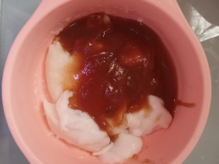 Langkah Mudah untuk Menyiapkan Bubur Sumsum Saus Ajwa Anti Gagal