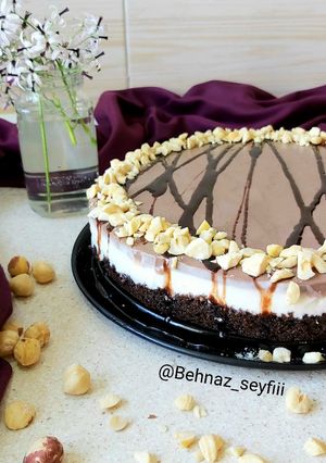عکسی از دستور 🧀چیزکیک شکلاتی🍫